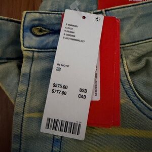 NWT- High end designer jeans Diesel1989 D-Mine